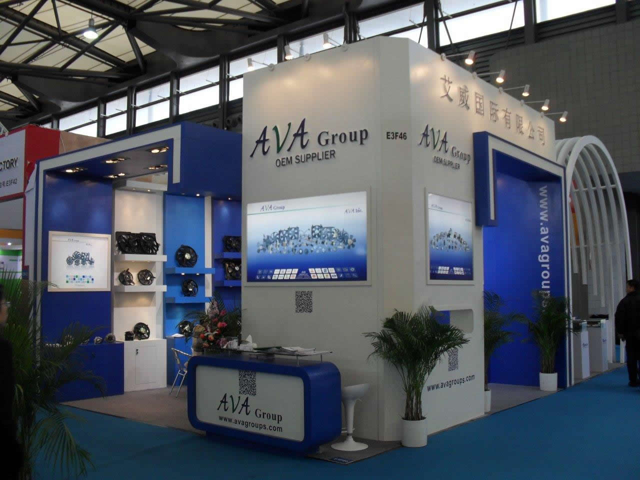 AVA Co. Shanghai Automechanika 2012 Shanghai Exhibition