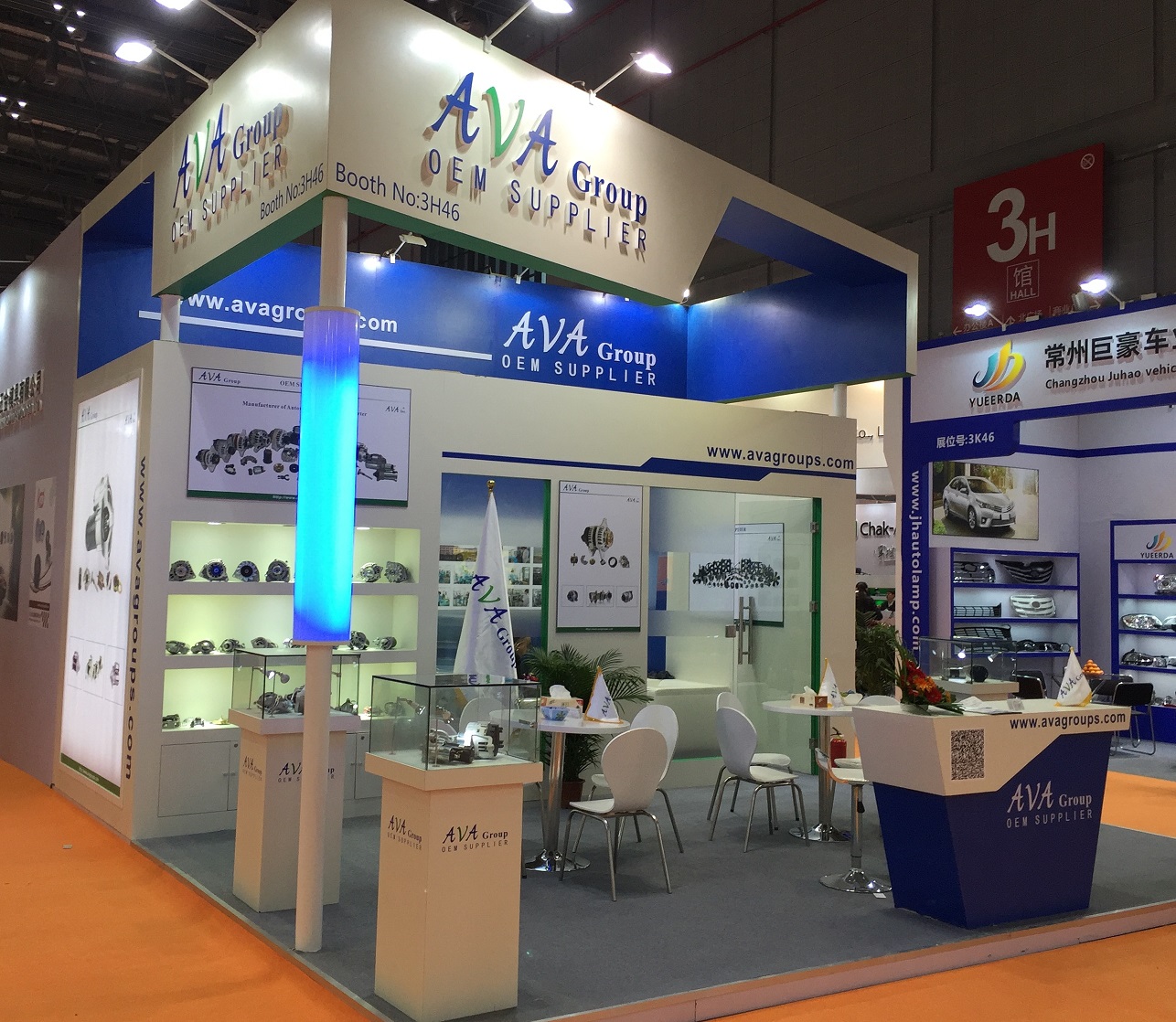 AVA Co. Shanghai Automechanika 2015 Shanghai Exhibition