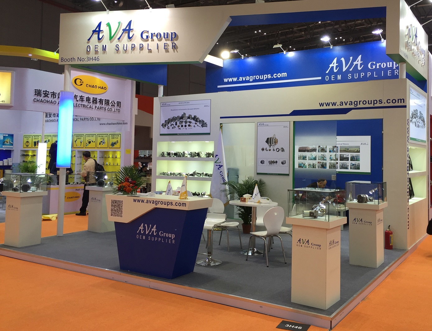 AVA Co. Shanghai Automechanika 2015 Shanghai Exhibition